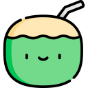 food,food and restaurant,party,alcohol,drinking,alcoholic drinks,cocktail,coconut,straw,coconut drink